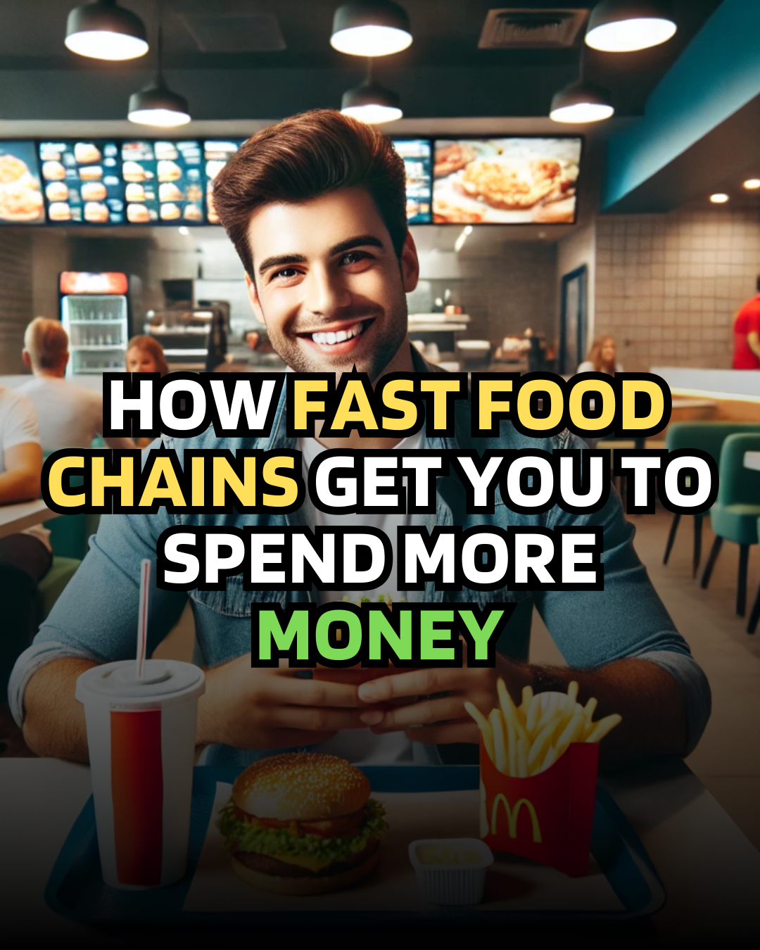 7 Ways Fast-Food Chains Get You To Spend More Money